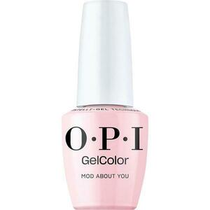 Félpermanens Vegán és Hemamentes Körömlakk - OPI Gel Color, árnyalata Mod About You, 15 ml kép