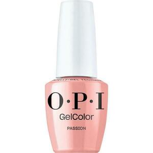 Félpermanens Vegán és Hemamentes Körömlakk - OPI Gel Color, árnyalata Passion, 15 ml kép