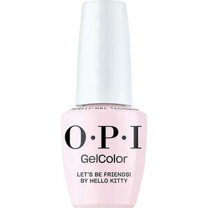 Félpermanens Vegán és Hemamentes Körömlakk - OPI Gel Color, árnyalata Let's Be Friends!, 15 ml kép