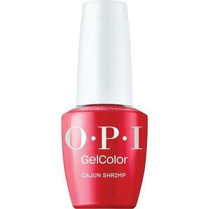 Félpermanens Vegán és Hemamentes Körömlakk - OPI Gel Color, árnyalata Cajun Shrimp™, 15 ml kép