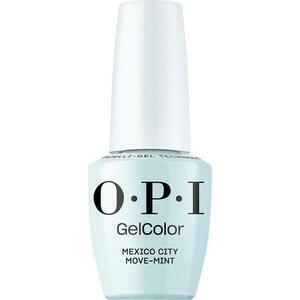 Félpermanens Vegán és Hemamentes Körömlakk - OPI Gel Color, árnyalata Mexico City Move-mint, 15 ml kép