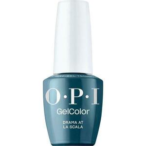 Félpermanens Vegán és Hemamentes Körömlakk - OPI Gel Color, árnyalata Drama at La Scala, 15 ml kép