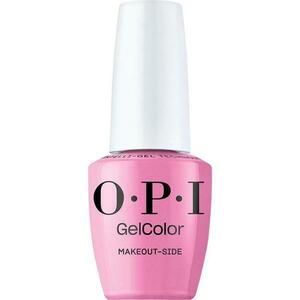 Félpermanens Vegán és Hemamentes Körömlakk - OPI Gel Color, árnyalata Makeout-side, 15 ml kép