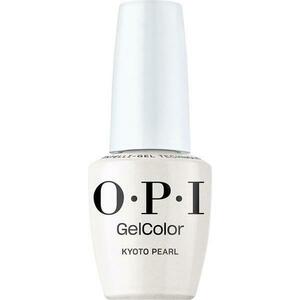 Félpermanens Vegán és Hemamentes Körömlakk - OPI Gel Color, árnyalata Kyoto Pearl, 15 ml kép