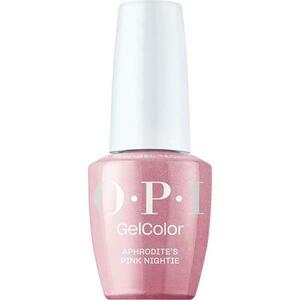 Félpermanens Vegán és Hemamentes Körömlakk - OPI Gel Color, árnyalata Aphrodite's Pink Nightie, 15 ml kép