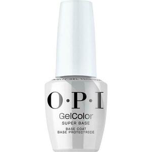 Félpermanens Vegán és Hemamentes Körömlakk Alap - OPI Gel Color Super Base Base Coat, 15 ml kép