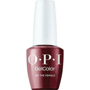 Félpermanens Vegán és Hemamentes Körömlakk - OPI Gel Color árnyalata We the Female, 15 ml kép