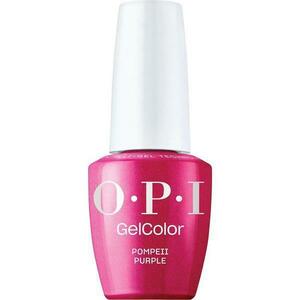 Félpermanens Vegán és Hemamentes Körömlakk - OPI Gel Color, árnyalata Pompeii Purple, 15 ml kép