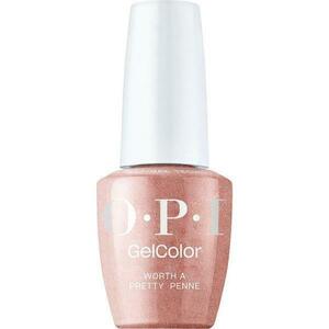 Félpermanens Vegán és Hemamentes Körömlakk - OPI Gel Color, árnyalata Worth a Pretty Penne, 15 ml kép