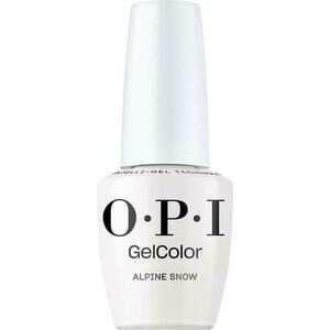 Félpermanens Vegán és Hemamentes Körömlakk - OPI Gel Color, árnyalata Alpine Snow™, 15 ml kép