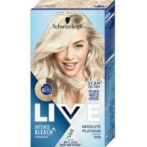 Szőkítő - Schwarzkopf Live Intense Bleach, árnyalata Absolute Platinum 00A kép