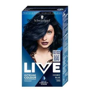 Tartós Hajfesték - Schwarzkopf Live Intense Colour Permanent Built-in Vibrancy Serum, árnyalata 090 Cosmic Blue kép