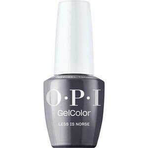 Félpermanens Vegán és Hemamentes Körömlakk - OPI Gel Color, árnyalata Less is Norse™, 15 ml kép