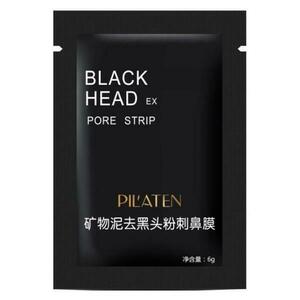 Fekete hámlasztó arcmaszk - Pilaten Black Head Pore Strip, 6 g kép