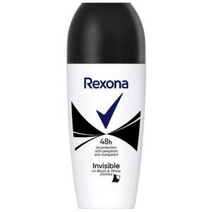 Roll-on izzadásgátló női dezodor - Rexona Women Invisible on Black&White Clothes 48h, 50 ml kép