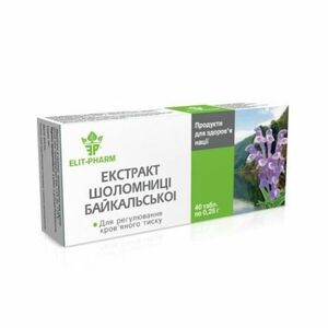 Bajkáli csucsóka kivonat - 80 tabletta - Elit Pharm kép