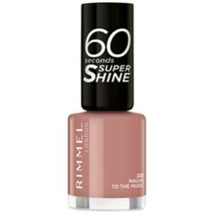 60 Seconds Super Shine Nail 230 Mauve To The Music 8 ml kép