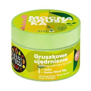 Tápláló testradír körtével és gyömbérrel – Tutti Frutti Nourishing Sugar Body Scrub, Farmona, 300 g kép