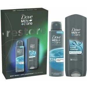 MEN+Care Clean Comfort ajándékcsomag 2024 - tusfürdő 250 ml + dezodor 150 ml kép