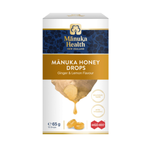 Manuka Health Manuka MGO™400+ cukorkák gyömbérrel és citrommal 65g kép