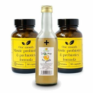 Készlet az emésztés támogatására: 2x Masticha PROBIOTICS & PREBIOTICS + ingyenes almaecet- Herbatica kép