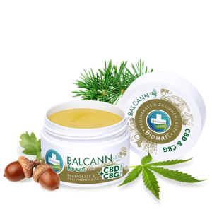 BALCANN CBD + CBG BIO kender tölgyfakéreg kenőcs - 50 ml - Annabis kép