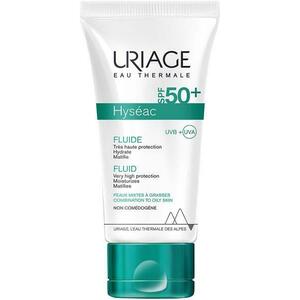 Hidratáló hatású mattító fluid SPF50+ Hyséac Fluid 50 ml kép