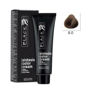 Tartós Krémhajfesték - Black Professional Line Sintesis Color Cream, árnyalat 6.0 Dark Blond, 100ml kép