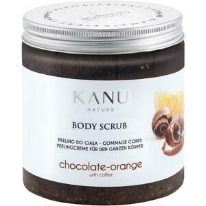 Testradír Narancs, Csokoládés és Kávé Kivonatával - KANU Nature Body Scrub Chocolate-Orange with Coffe, 350 g kép