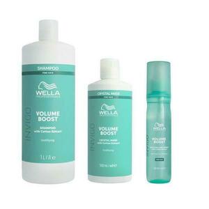 Volumen Hajápoló Csomag Wella Professionals Invigo Volume Boost - Sampon 1000 ml, Hajmaszk 500 ml, Hajspray 150 ml kép