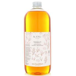 Professzionális Masszázsolaj Homoktövissel és E-Vitaminnal - KANU Nature Massage Oil Professional Seabuckthorn with Vitamin E, 1000 ml kép