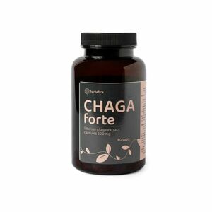 Szibériai Chaga FORTE - 60 vegán kapszula (600mg/kapszula) - Herbatica kép