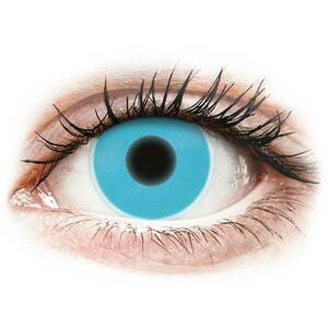 Maxvue Vision ColourVUE Crazy Glow Blue - dioptria nélkül (2 db lencse) kép
