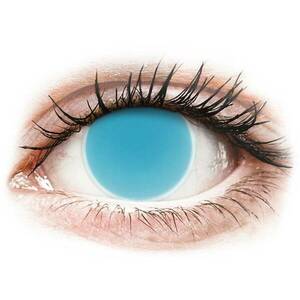 Maxvue Vision ColourVUE Crazy Glow Electric Blue - dioptria nélkül (2 db lencse) kép