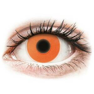 Maxvue Vision ColourVUE Crazy Glow Orange - dioptria nélkül (2 db lencse) kép