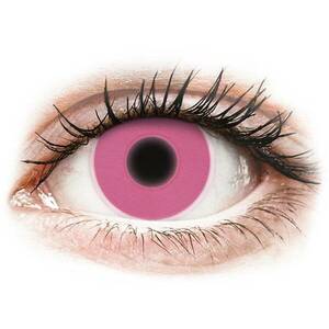 Maxvue Vision ColourVUE Crazy Glow Pink - dioptria nélkül (2 db lencse) kép