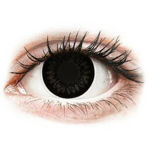 Maxvue Vision ColourVUE BigEyes Dolly Black - dioptria nélkül (2 db lencse) kép