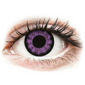 Maxvue Vision ColourVUE BigEyes Ultra Violet - dioptria nélkül (2 db lencse) kép