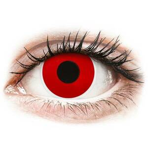 Maxvue Vision ColourVUE Crazy Lens Red Devil - napi lencsék dioptria nélkül (2 db lencse) kép