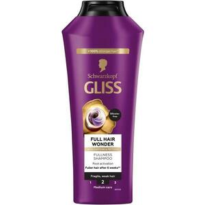 Gliss Full Hair Wonder regeneráló sampon meggyengült hajra 400 ml kép