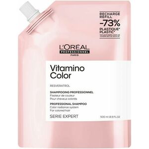 Série Expert Resveratrol Vitamino Color sampon festett hajra utántöltő 500 ml kép