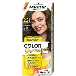 Palette Color Shampoo 221 (5-0) középbarna kép