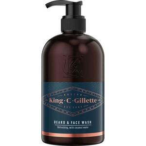 King C Gillette Beard & Face Wash szakáll sampon 350ml kép