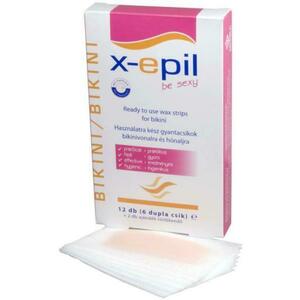 Gyantacsík bikinivonalra és hónaljra 12db (XE9216) kép
