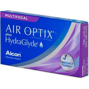Air Optix Plus HydraGlyde Multifocal (3 pcs) kép