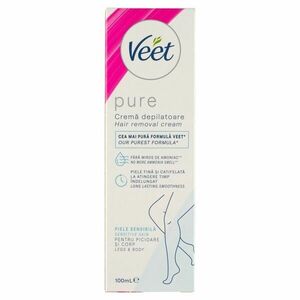 Veet Pure Sensitive Szőrtelenítő krém érzékeny bőrre 100ml kép