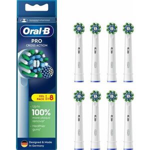 Oral-B EB50RX CrossAction Elektromos fogkefe Pótfej - Fehér (8db) kép