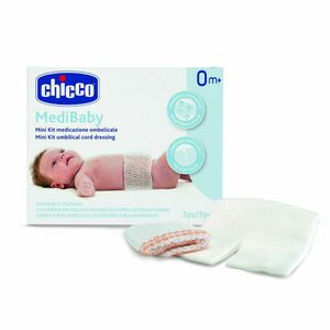 Chicco Köldökvédő szett 3 db háló és mull-lap kép