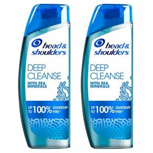 Head & Shoulders Deep Cleanse Scalp Detox Sampon 2x300ml kép