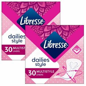 Libresse Dailies Style Multistyle Tisztasági betét 2x30db kép